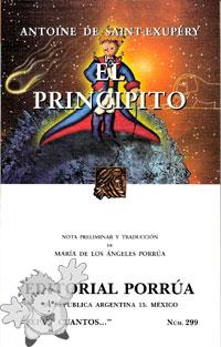 291 - El Principito - Editorial Porrua